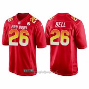 Maglia NFL Pro Bowl Pittsburgh Steelers 26 Le'veon Bell AFC 2018 Rosso