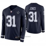 Maglia NFL Therma Manica Lunga Dallas Cowboys Byron Jones Blu