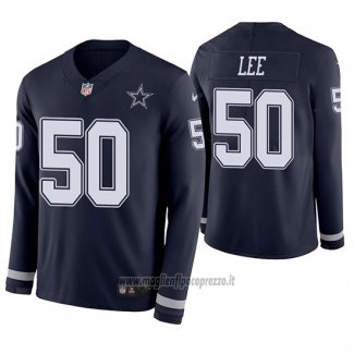 Maglia NFL Therma Manica Lunga Dallas Cowboys Sean Lee Blu