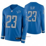 Maglia NFL Therma Manica Lunga Detroit Lions Darius Slay Blu