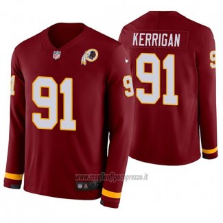 Maglia NFL Therma Manica Lunga Washington Commanders Ryan Kerrigan Rosso