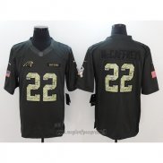Maglia NFL Anthracite Jacksonville Jaguars 22 Mccaffrey Nero