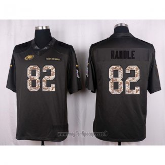 Maglia NFL Anthracite Philadelphia Eagles Randle 2016 Salute To Service