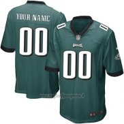 Maglia NFL Bambino Philadelphia Eagles Personalizzate Verde