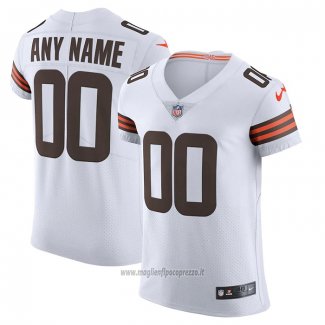Maglia NFL Elite Cleveland Browns Personalizzate Vapor Untouchable Bianco