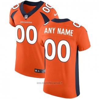 Maglia NFL Elite Denver Broncos Personalizzate Vapor Untouchable Arancione