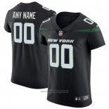 Maglia NFL Elite New York Jets Personalizzate Vapor Untouchable Nero