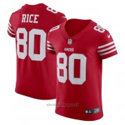 Maglia NFL Elite San Francisco 49ers Jerry Rice Vapor Untouchable Retired Rosso