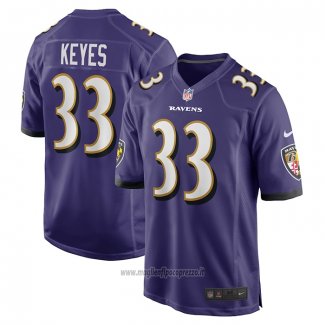 Maglia NFL Game Baltimore Ravens Bopete Keyes Home Viola