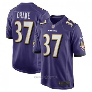 Maglia NFL Game Baltimore Ravens Kenyan Drake Viola