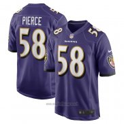 Maglia NFL Game Baltimore Ravens Michael Pierce Viola