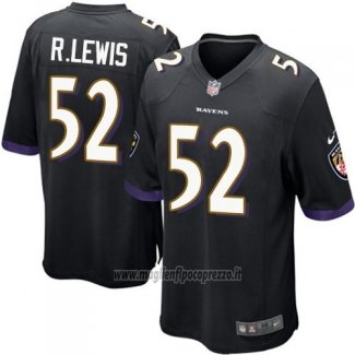 Maglia NFL Game Baltimore Ravens R.lewis Nero