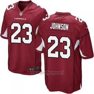 Maglia NFL Game Bambino Arizona Cardinals Johnson Rosso2