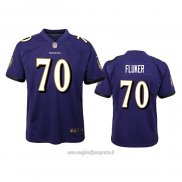 Maglia NFL Game Bambino Baltimore Ravens D.j. Fluker Viola