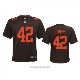 Maglia NFL Game Bambino Cleveland Browns Karl Joseph Alternato 2020 Marrone