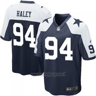 Maglia NFL Game Bambino Dallas Cowboys Haley Nero Bianco