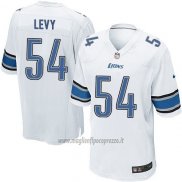 Maglia NFL Game Bambino Detroit Lions Levy Bianco
