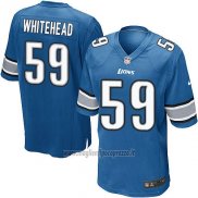Maglia NFL Game Bambino Detroit Lions Whitehead Blu