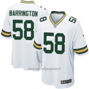 Maglia NFL Game Bambino Green Bay Packers Barrington Bianco