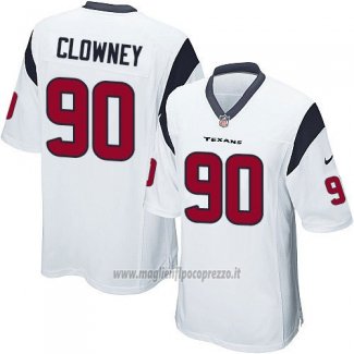 Maglia NFL Game Bambino Houston Texans Clowney Bianco