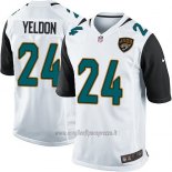 Maglia NFL Game Bambino Jacksonville Jaguars Yeldon Bianco