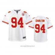 Maglia NFL Game Bambino Kansas City Chiefs Taco Charlton Bianco