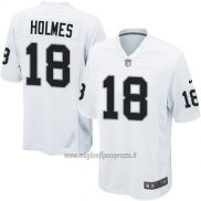 Maglia NFL Game Bambino Las Vegas Raiders Holmes Bianco