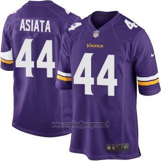 Maglia NFL Game Bambino Minnesota Vikings Asiata Viola