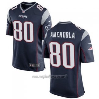 Maglia NFL Game Bambino New England Patriots Amendola Nero