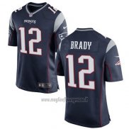 Maglia NFL Game Bambino New England Patriots Brady Nero