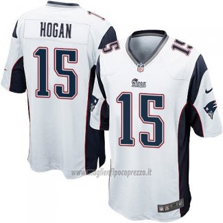 Maglia NFL Game Bambino New England Patriots Hogan Bianco
