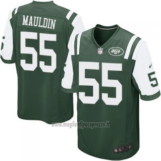 Maglia NFL Game Bambino New York Jets Mauldin Verde