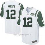 Maglia NFL Game Bambino New York Jets Namath Bianco