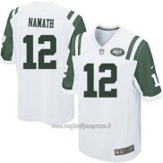 Maglia NFL Game Bambino New York Jets Namath Bianco