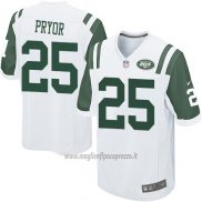 Maglia NFL Game Bambino New York Jets Pryor Bianco