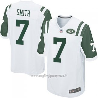 Maglia NFL Game Bambino New York Jets Smith Bianco