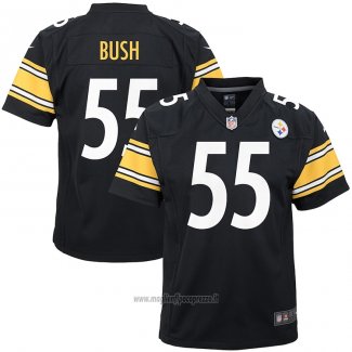 Maglia NFL Game Bambino Pittsburgh Steelers Devin Bush Nero