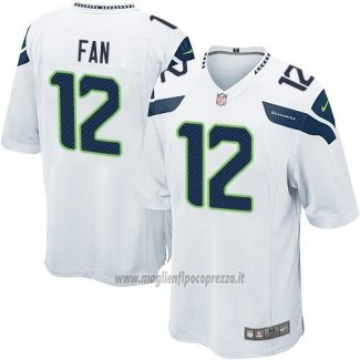 Maglia NFL Game Bambino Seattle Seahawks Fan Bianco