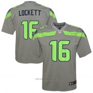 Maglia NFL Game Bambino Seattle Seahawks Tyler Lockett Inverted Grigio