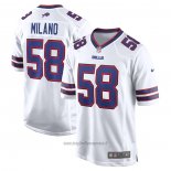 Maglia NFL Game Buffalo Bills Matt Milano Away Bianco