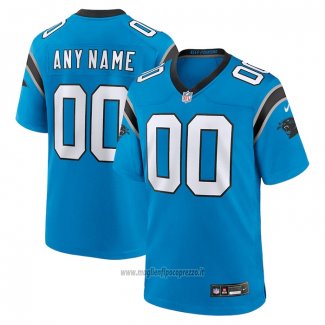 Maglia NFL Game Carolina Panthers Alternato Personalizzate Blu