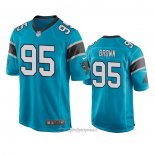 Maglia NFL Game Carolina Panthers Derrick Brown Blu
