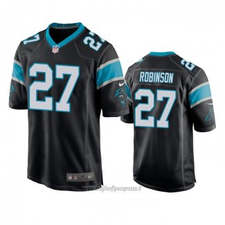 Maglia NFL Game Carolina Panthers Kenny Robinson Nero