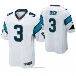 Maglia NFL Game Carolina Panthers Will Grier Bianco