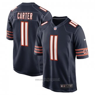 Maglia NFL Game Chicago Bears Deandre Carter Nero