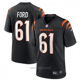 Maglia NFL Game Cincinnati Bengals Cody Ford Nero