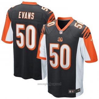 Maglia NFL Game Cincinnati Bengals Jordan Evans Nero