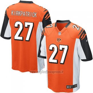 Maglia NFL Game Cincinnati Bengals Kirkpatrick Arancione