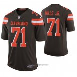 Maglia NFL Game Cleveland Browns 71 Jedrick Wills Jr. 2020 Marrone