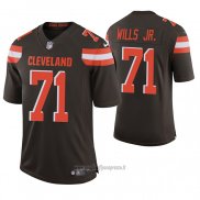 Maglia NFL Game Cleveland Browns 71 Jedrick Wills Jr. 2020 Marrone